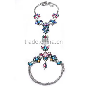 Full Luxury Crystal Gems Fashion Body Chain Jewelry for Women thumbnail-6