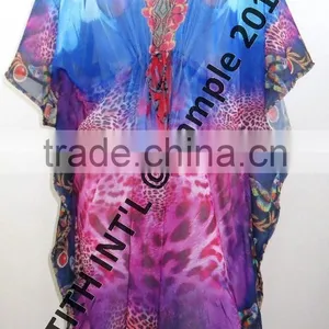 KNEE LENGTH DIGITAL PRINT KAFTAN thumbnail-4