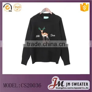 2016 Knitted Christmas Sweaters Uglysweaters With Round Neck and Long Sleeve thumbnail-1