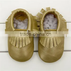 New Baby Tassel Soft Sole PU Leather Shoes Toddler Moccasin 0-24 Months thumbnail-2