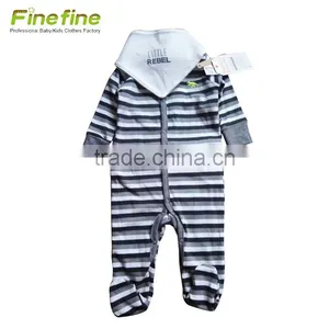 Cartoon Cottom Plain Cotton Baby Romper thumbnail-2