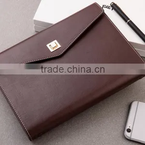 25K PU Leather Planner 3-fold Cover Custom Loose Leaf Binding Organizer Agenda Embossed/gold Foil in Logo thumbnail-3