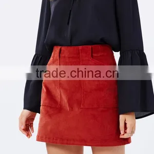 Wholesale Fancy Skirt Top Design Plus Size Clothing Mature Women in Skirt thumbnail-3