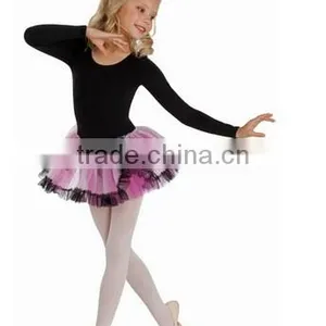 2014 Flower Girls Practice Wear/tutu -- Flower Practice Skirted Leotard - Hot Kids Practice Dance Costume -children and Adults thumbnail-1