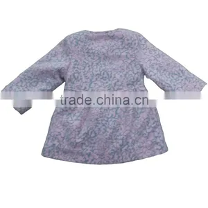 Round Collar Wool Fancy Girl Baby Coat thumbnail-2