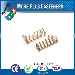 Made IN TAIWAN High Qualiy Small Spring Stainless Steel Spring Brass Spring thumbnail-6