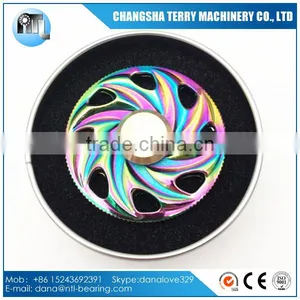 2017 Hot Sale Rainbow EDC Metal Hand Spinner thumbnail-1