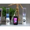 High Quality 2 Pieces A Pair LED Water Dancing Speaker for Computer,Mobile Phone thumbnail-1
