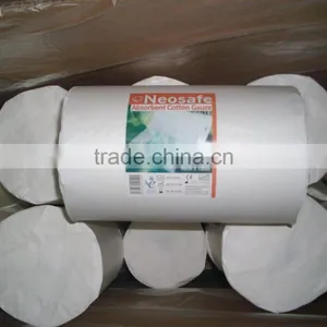 Surgical Dressing Absorbent Pure 100% Cotton Gauze Roll thumbnail-1