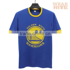 Cheap Wholesale Round Collar t Shirt Polyester thumbnail-1