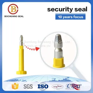 Anti Tamper Evident Stainless Steel Custom Truck Security Container Bolt Seal B301 thumbnail-5