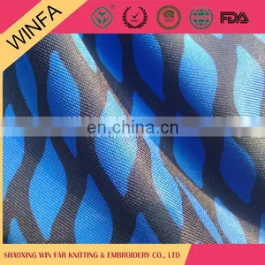 High Quality Shaoxing Supplier Soft Plain Textile Printed Knit Recycled 100 Polyester Fabric thumbnail-4