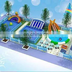 Commercial Cheap Aquapark Giant Inflatable Floating Water Park thumbnail-6