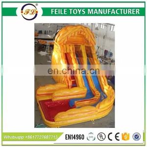 Tropical Inflatable Slide,water Wave Inflatable Slide thumbnail-1