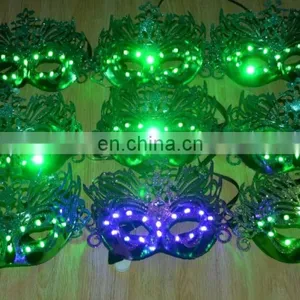 Sexy Led Mask for Masquerade Ball,led Facial Mask for Halloween thumbnail-2