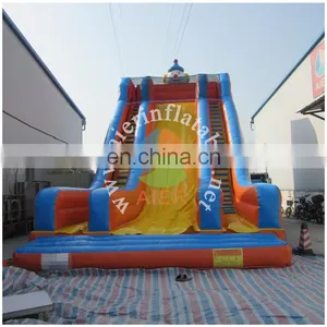 Giant Inflatable Clown Slide, Inflatable Clown Air Slide, Clown Inflatable Slip Slide thumbnail-1