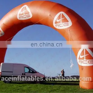 Orange Energetic Bracelet Inflatable Arch for Event thumbnail-1
