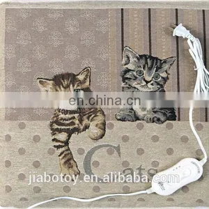 Warn Indoor USB Heated Cushion Professional China Factory OEM is Warmly Welcomed Office Chair Cushion Jacquard Fabric thumbnail-5