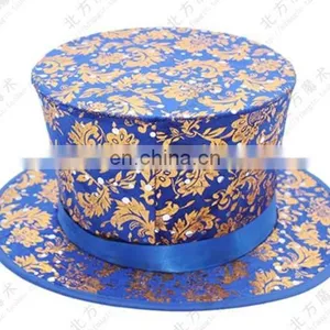 Magic Tricks Hat Folding Magician's Hat Magic Hat Golden Party Magic thumbnail-1
