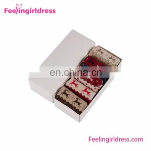 Colorful 5PC Winter Warm Gift Xmas Cheap Winter Socks thumbnail-2