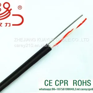 High Quality Drop Wire Cable 24awg Copper Conductor+stell Wire thumbnail-3