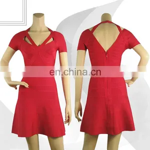 2016 Halter Evening Bandage Dresses of Party for Girls of 12 Years thumbnail-1