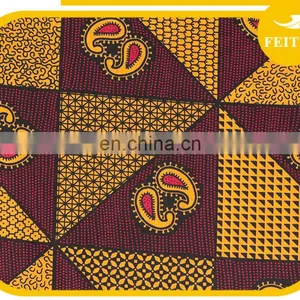 Hot Sale Super Wax Hollandais/Wholesale African Wax Printes Fabric/Feitex Cotton African Print Fabric thumbnail-6