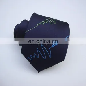 100% Polyester Jacquard Tie With Custom Logo thumbnail-1