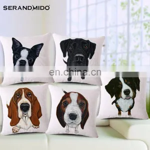Cute Dogs 3D Digital Printed Cushion Covers Pillow Covers thumbnail-2