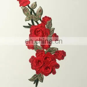 2017 Hot Sale New Design 3D Tridimensional Embroidery Patch/ Applique thumbnail-4