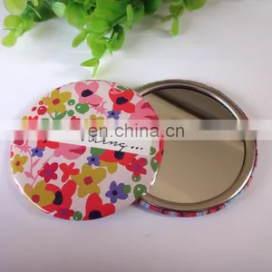 OEM Factory -Promotional Tinplate Pocket Mirror thumbnail-3