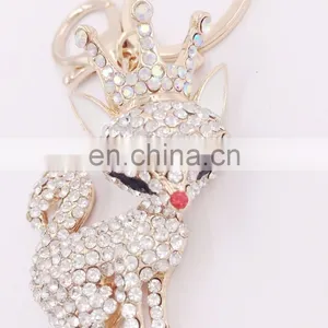 Hot Sale Lovely Animal Shaped Metal Keychain For Kids thumbnail-3