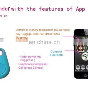 2016 Hot Selling Square Blue Tooth Keyfinder thumbnail-3