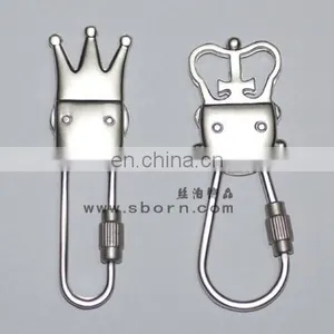 Zinc Alloy Carabiner Keychain Lover Key Holder for Couple for Valentines Gift thumbnail-5