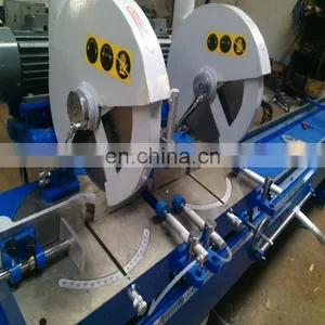 Double-head Precision Cutting Saw for Aluminium Door Profile thumbnail-2