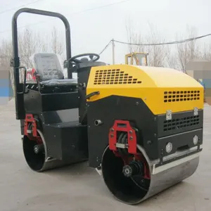 Construction Machinery 1 Ton Single Drum Roller Compactor thumbnail-3