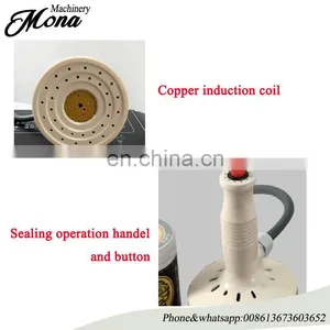 Hot Selling Bottle Aluminum Foil Glass Jar/plastic Bottle Cap Sealing Machine thumbnail-4