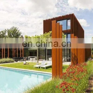 Corten Steel Edging Fence Corten Steel Sheet thumbnail-5