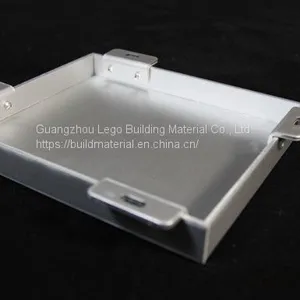 2.0mm Profiled Aluminum Veneer Red Pattern Pavilion thumbnail-2