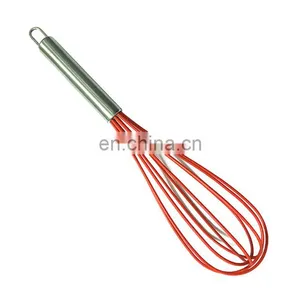Hot Sell Silicone Egg Whisk Kitchen Non-Stick Manual Egg Beater thumbnail-3