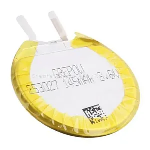 Grepow 145mAh 3.8V Round Shaped Lipo Battery 2530027 thumbnail-1