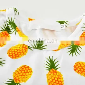 Fashion Summer Short Sleeve Infant Baby Romper Organic Cotton Baby Romper thumbnail-2