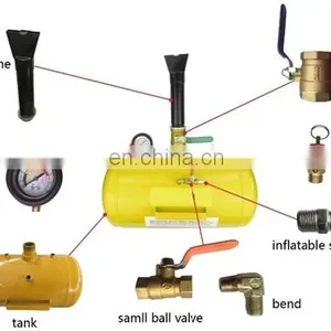 5-Gallon High Pressure Vacuum Tire Inflator Blaster for Tyre Bead Seater thumbnail-5