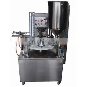 KIS-900 Rotary Coffee Capsule Filling and Sealing Machine for Nespresso, K Cup, Lavazza thumbnail-5