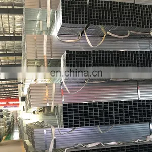 40mmx80mm Galvanized Rectangular Steel Pipe RHS Steel Pipes Price thumbnail-4