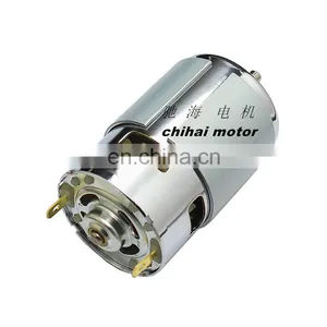 Chihai CHR-S775 DC24V 8300RPM Permanent Magnet Large Torque dc Carbon Brush Motor thumbnail-4