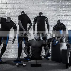 Afellow Mannequin Half Body Male Sport Mannequin thumbnail-1