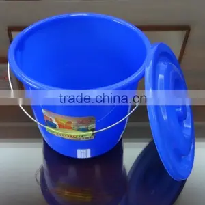 Promotional 5.5L Plastic Bucket With Lid thumbnail-1