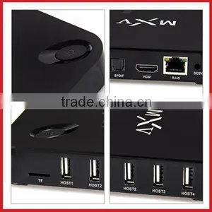 Smart Wifi Android 4.4 S805 1080P Bluetooth 4.0 LC- MX5 MXV MXV+ TV Box thumbnail-2