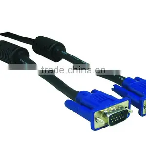 High Quality Male to Male VGA CABLE SVGA CABLE With Singal Filter thumbnail-2